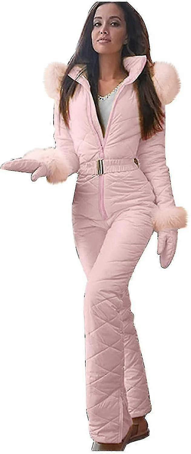 Kadınlar Için Kayak Takımları Boyut Parçaları Tulumlar Kapüşonlu Tulumlar Yüksek Spor Su Geçirmez Snowboard Snowsuits