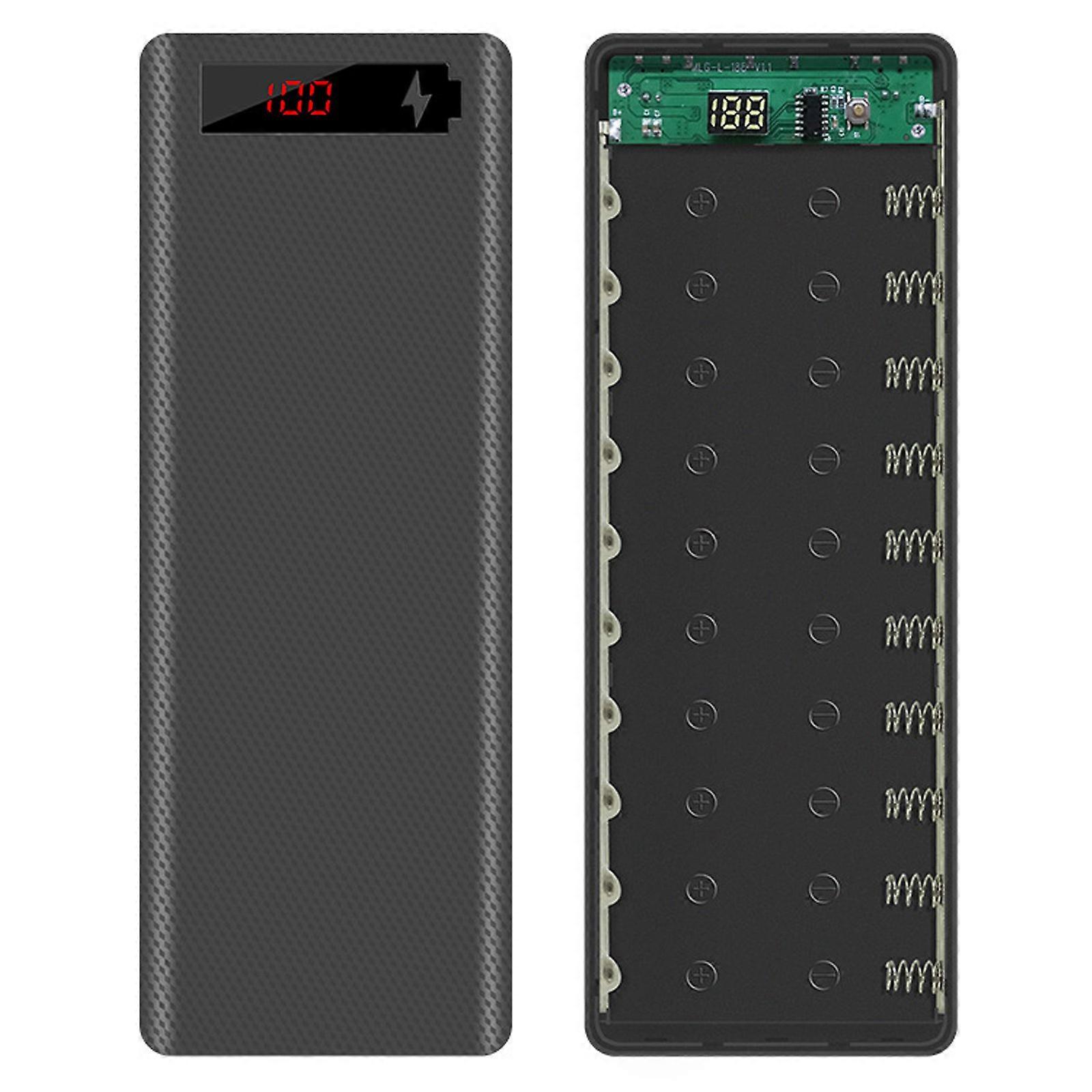 L10 LCD Display DIY 10x18650 Battery for Case Power Bank for Shell Charger Box A