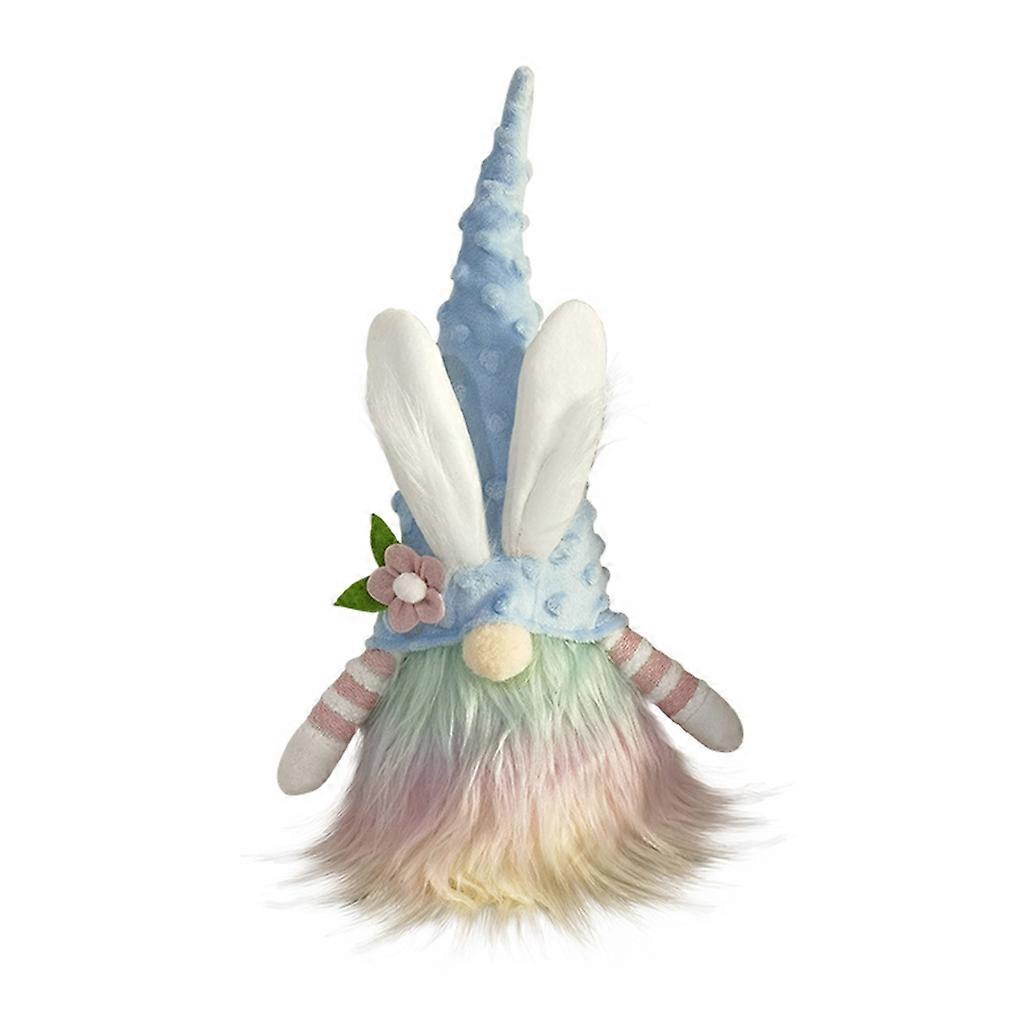  Easter Bunny Gnome Wearing Hat Decorative Doll Household Accessory