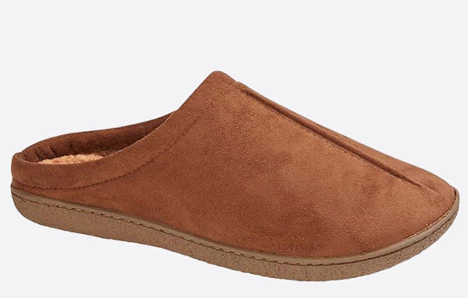 Zedzzz Alex Mule Slippers Tan