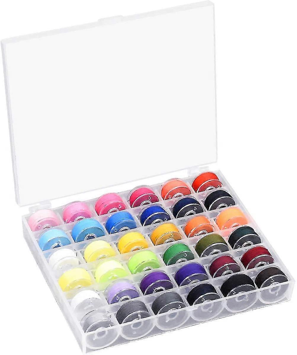 36 Pieces Sewing Spools, Plastic Sewing Machine Spool, Sewing Machine Bobbins