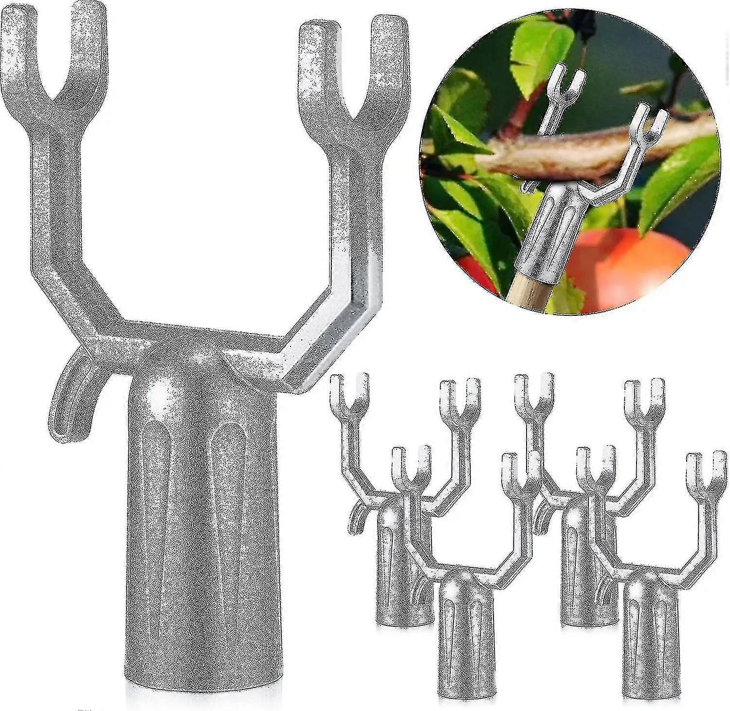 Metal Tree Branch Support Tree Brace Branch Crutch Tree Straightening Kit For Propping Up Fruited Tree Branches Vineyards Ornamental Gardens Orchards-