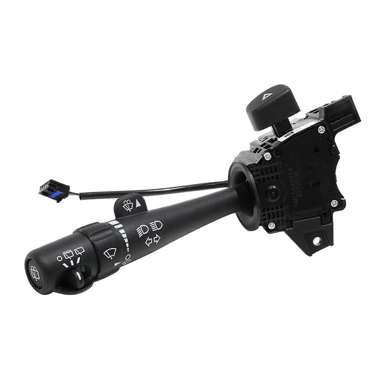Combination switch turn signal w/ rear wiper 15849314 fits for chevrolet black