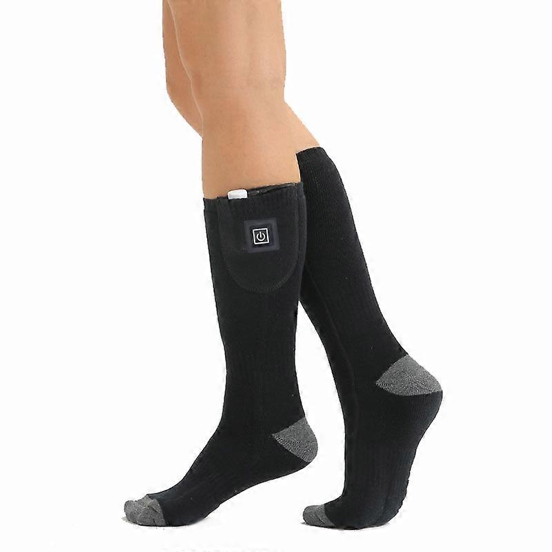 Electric Heating Socks   Black Black