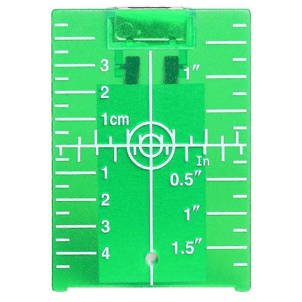 ARELENE 1 Pc Lasers-Target Card Plate for Green Lasers-Level Target Plate Inch/cm