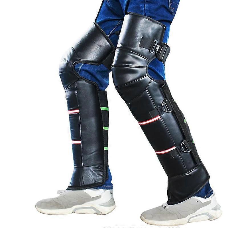 Μοτοσικλέτα Ζεστό Kneepad Αντιανεμικός αναβάτης Διατήρηση ζεστών μαξιλαριών γονάτου Προστατευτικό ποδιών Πάχυνση Αδιάβροχο χειμερινό σκούτερ Προστατευτικό