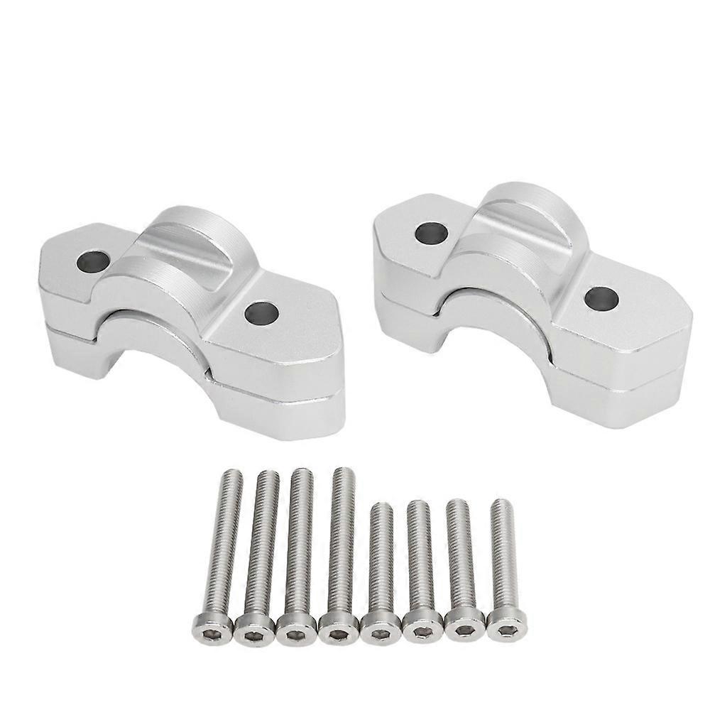 Motorcycle Handlebar Riser 2Pcs Aluminum Alloy Handlebar Clamp Extension Motorcycle Handle Lifter Fit for R1300 GS