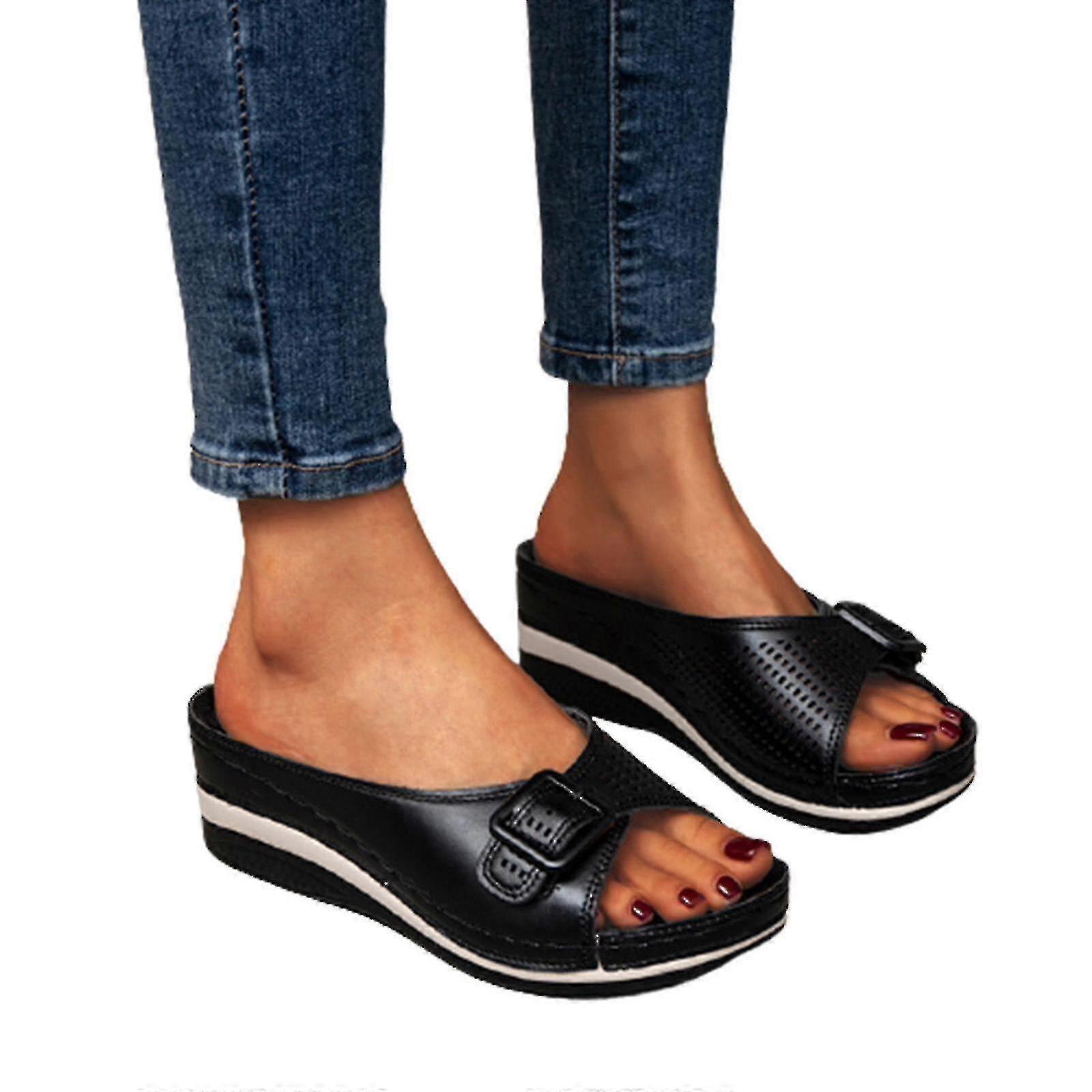 Soft Footbed Arch- Sls Dámské boty Platform Wed Able-zzy