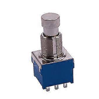 Gitarreneffekte 9-poliger Latching Stomp Pedal Fußschalter Fußschalter Blau