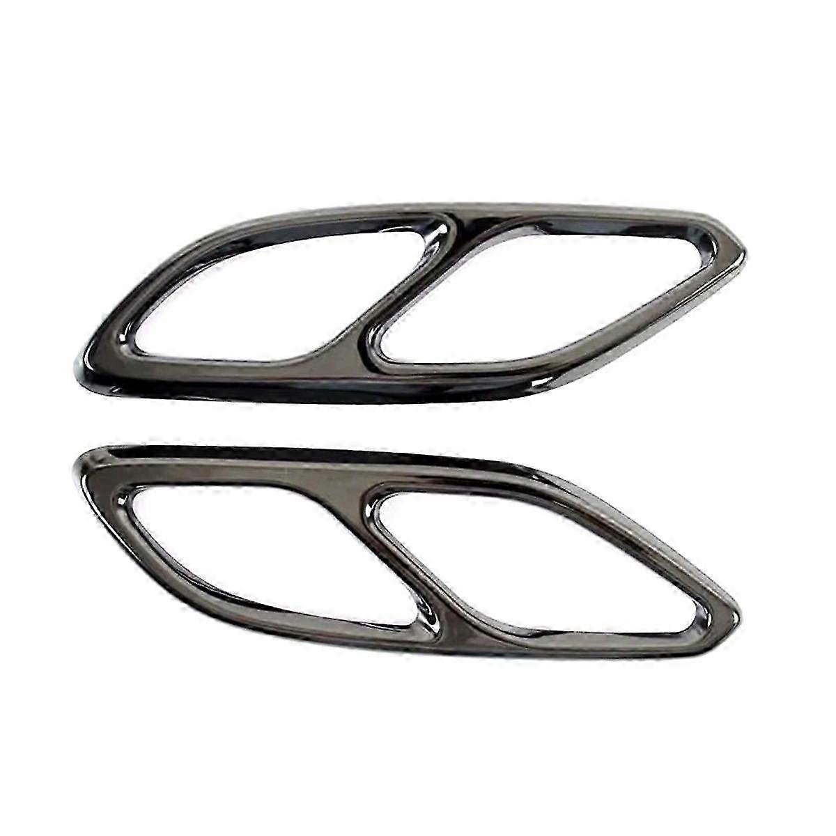 Pentru CLA Class C118 W118 2020-2023 Car Tail Muffler Exhaust Pipe Cover Trim Accesorii exterioare - A