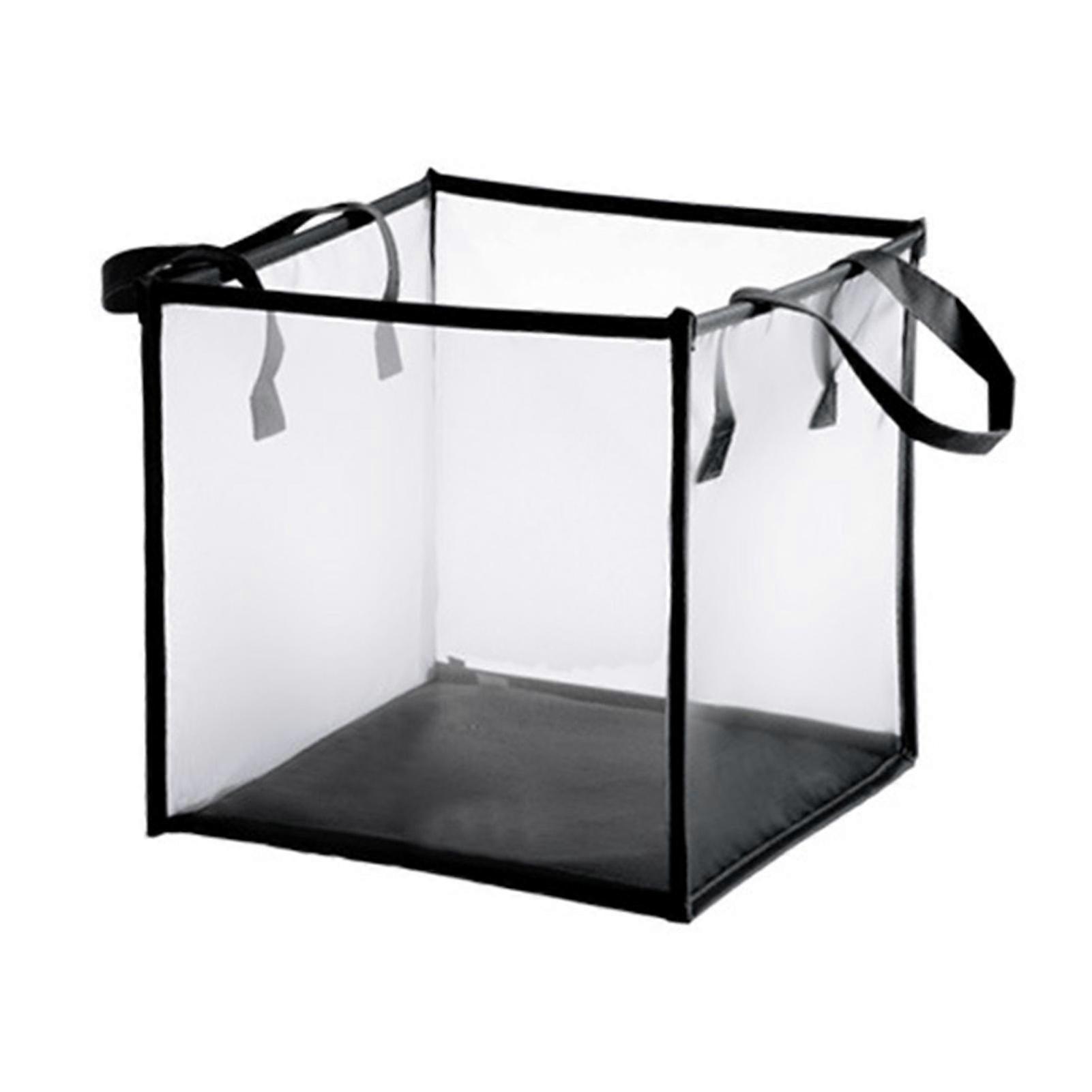 Collapsible Laundry Basket Large Capacity Mesh Laundry Hamper with Sturdy Handle for Home