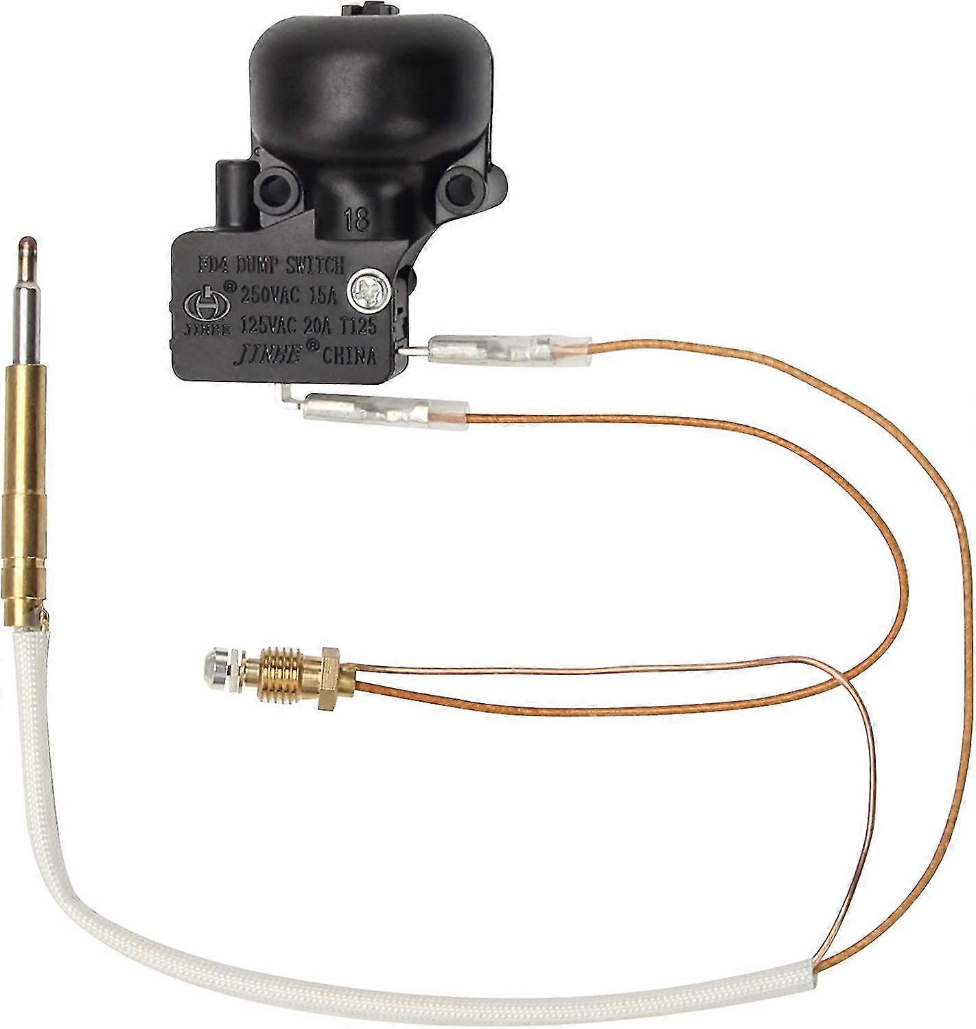 Reservdelar till utomhusvärmare, säkerhetssatser, termoelement (m8 x 1) och Fd4-dumpbrytare