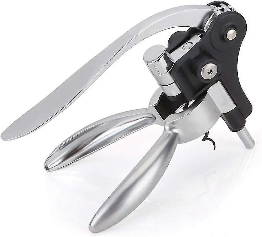 Corkscrew Wine Bottle Opener - Silver