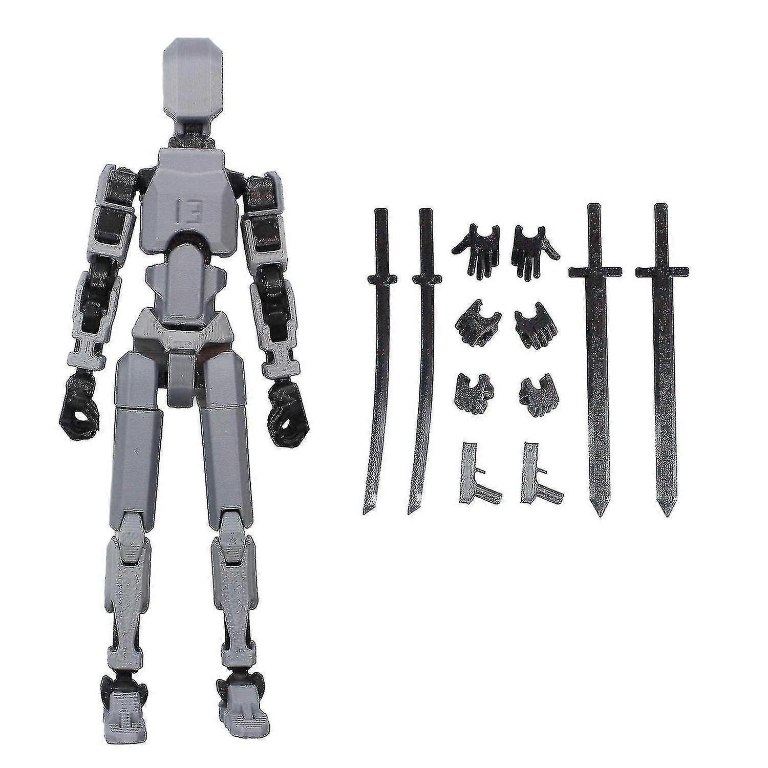 T13 Action Figure,titan 13 Action Figure,robot Action Figure,3d Printed Action,50% Offer