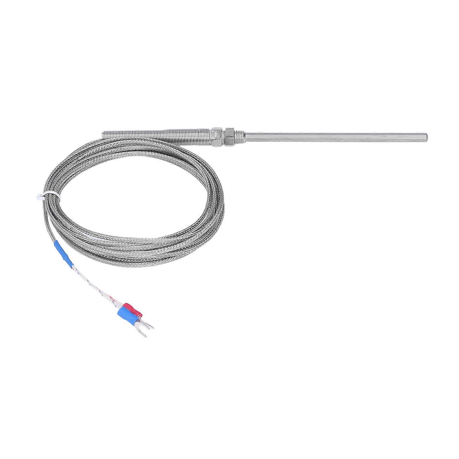 BERM Thermocouple K Type Temperature Sensor 100mm Probe 0?400 Accessory for Measurement