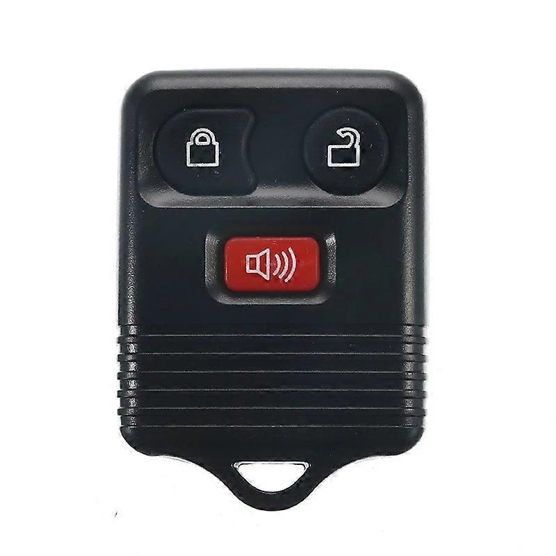 Car remote keyless entry transmitter 3 buttons - black