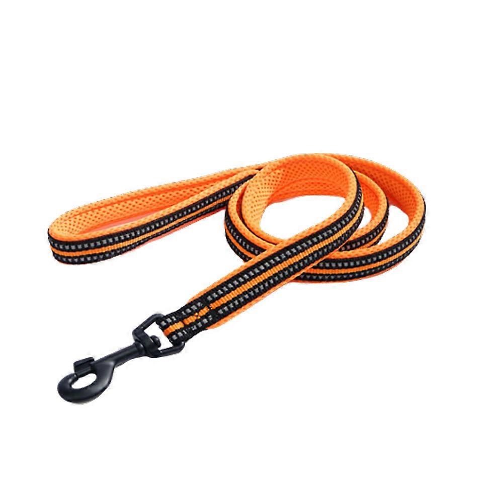 Pet leash, heavy, classic, flexible, nylon strap, suitable for dogs of all sizes and outdoor walks (B