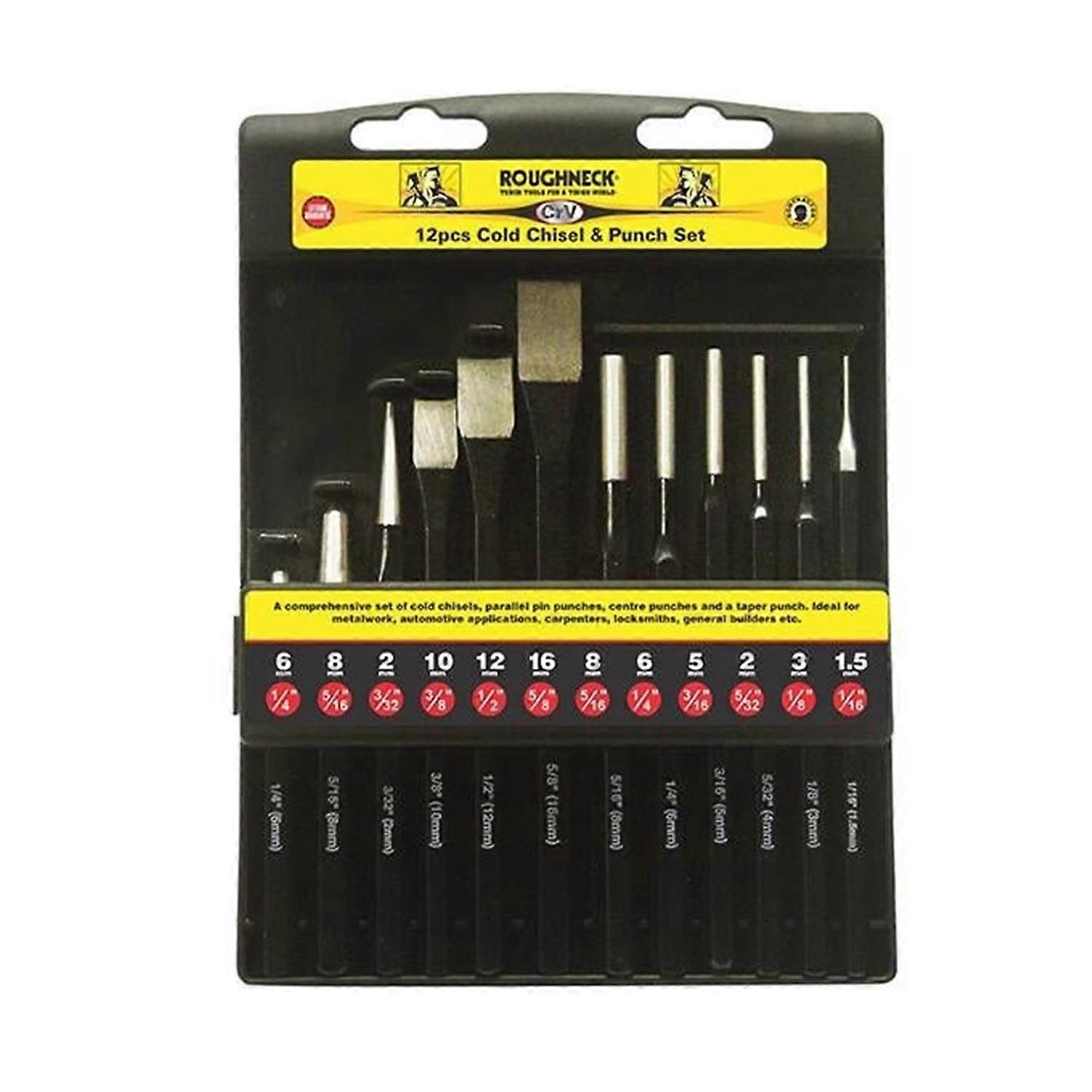 Punch & Chisel Set 12 Piece