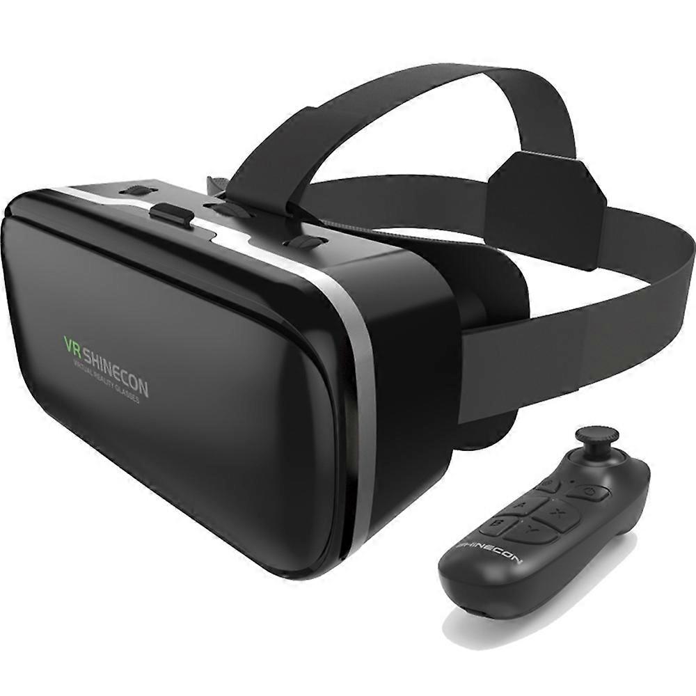 Óculos universais da realidade virtual de Vr 3D e controlador de Bluetooth para smartphones com um tamanho de 4 a 6 polegadas