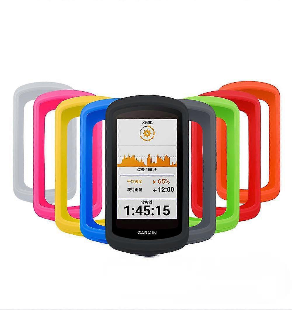 Black Garmin Edge 1040 Stopwatch Cover Edge 1040 Bicycle Silicone Cover