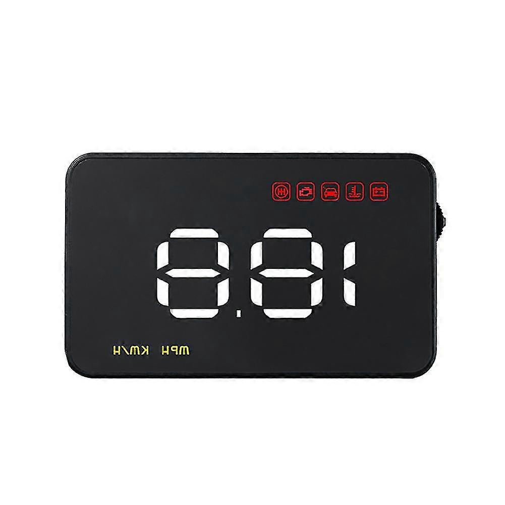 A100 Projector Clear HUD OBD2 Overspeed Alarm ABS Car Universal Head-Up Display