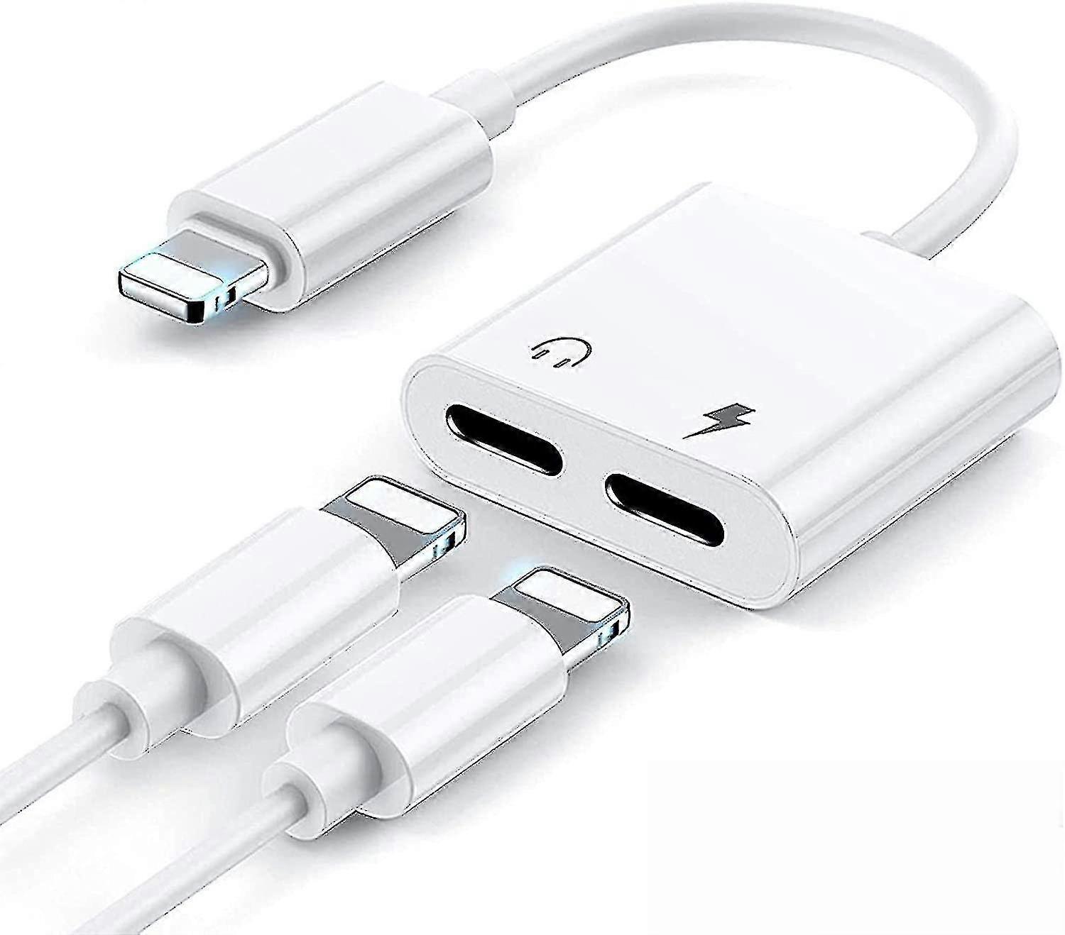 Headphone Adapter For Iphone Dual Splitter