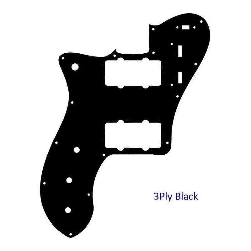 Custom Pickguard For 1999 - 2014 Made In Japan Marcus Miller Artist Series Signature Jazz Bass - Solid Black Thin .060" | Canada - Foto 2