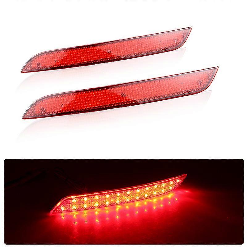 2Pcs Dynamic Turn Signal Light LED Rear Bumper Reflector Light For BMW F10 F11 F18 5-series 520d 520i 523i 525d 528i 530d 530i