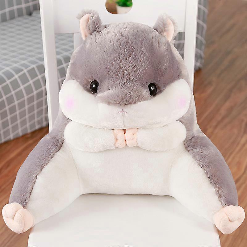 Hamster Waist Hand Warmer Blanket Sofa Cushion Reading Pillow/Bed Chair/Back Cushion/Pillow with Support Arms,Great As Backrest for Read Or Gaming