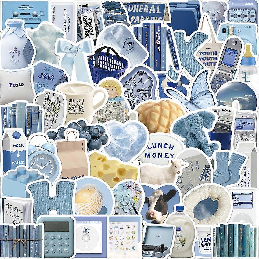 TT015-60PCS(set/50 sheets) - INS Wind Doodle stickers