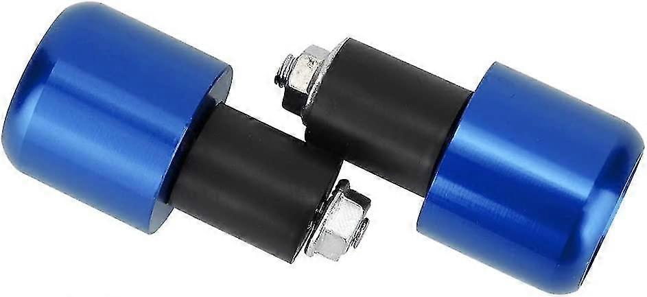 Handlebar Motorcycle Modification Accessory Handle Bar End Plug For 22mm Diameter Handlebar (blue)2pcs