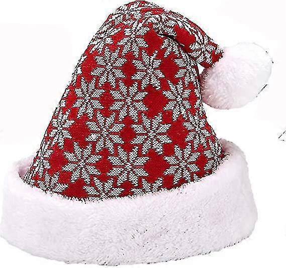 Snowflake Winter Adult Hat