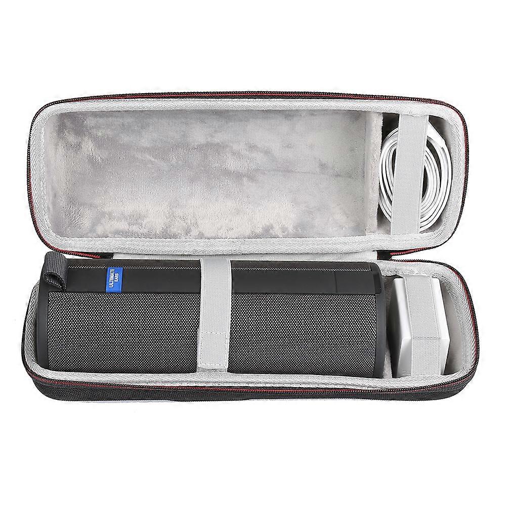 2019 Newest EVA Hard Travel Case for Ultimate Ears UE MEGABOOM 3 Portable Wireless Bluetooth Speaker Extra Space Plug & Cables