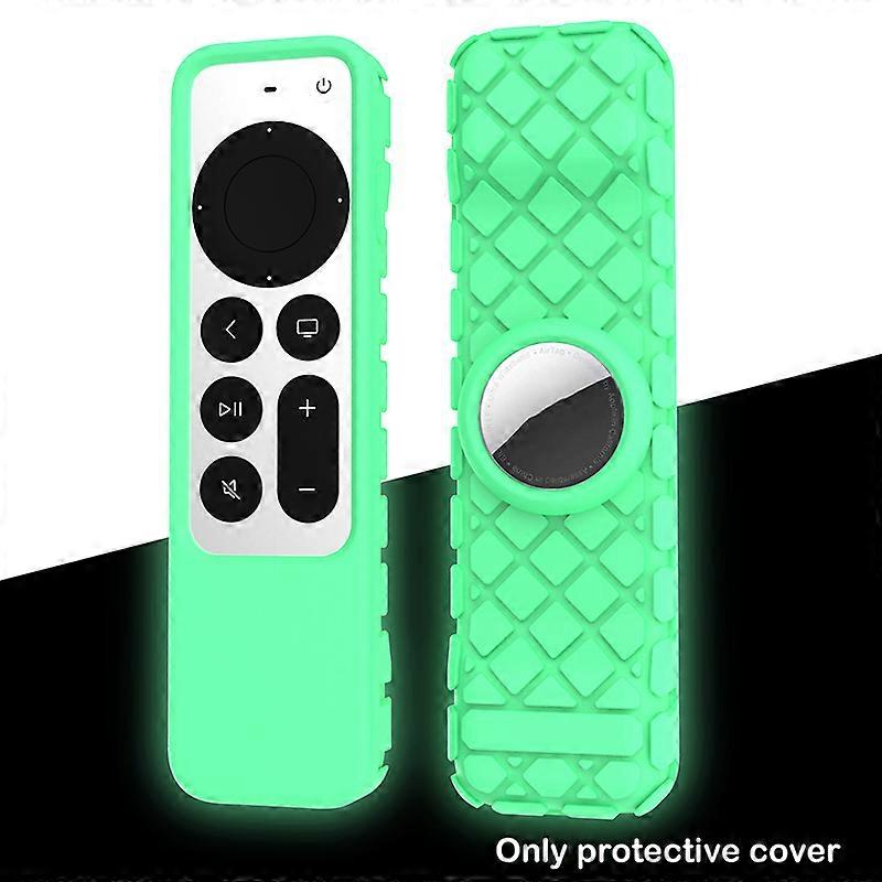 Shock Proof Silicone Protective Case Waterproof Dustproof Cover Lightweight Anti Slip Rectangle for Apple TV 4K Remote Control