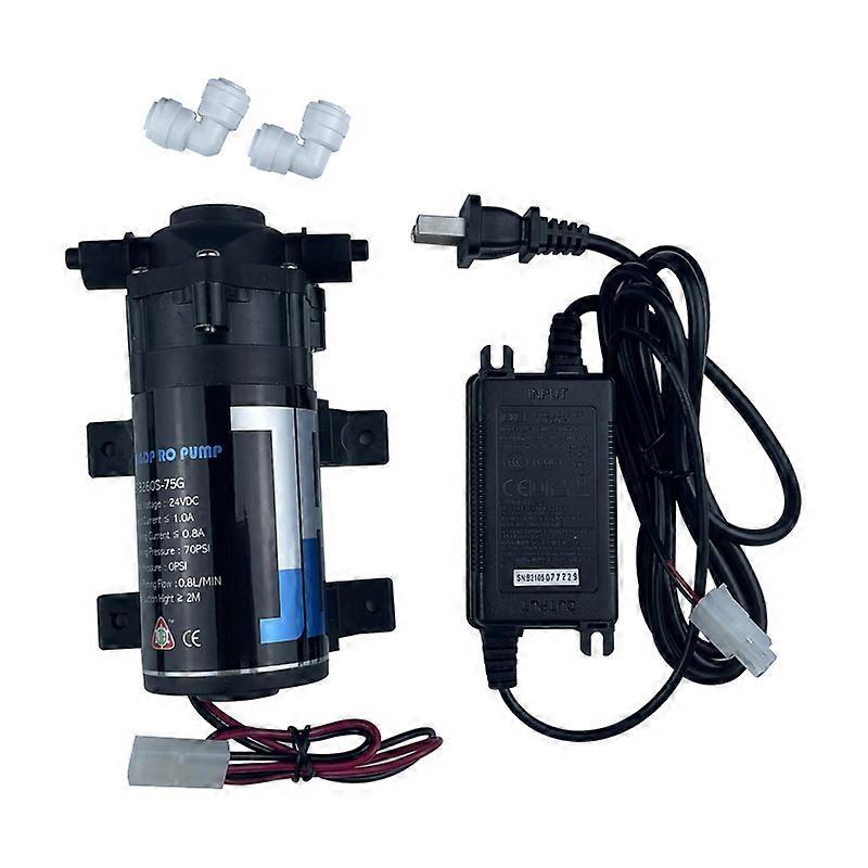 RO 24V 75GPDウォーターブースターサイレントポンプ逆浸透水システム圧力上昇ポンプ