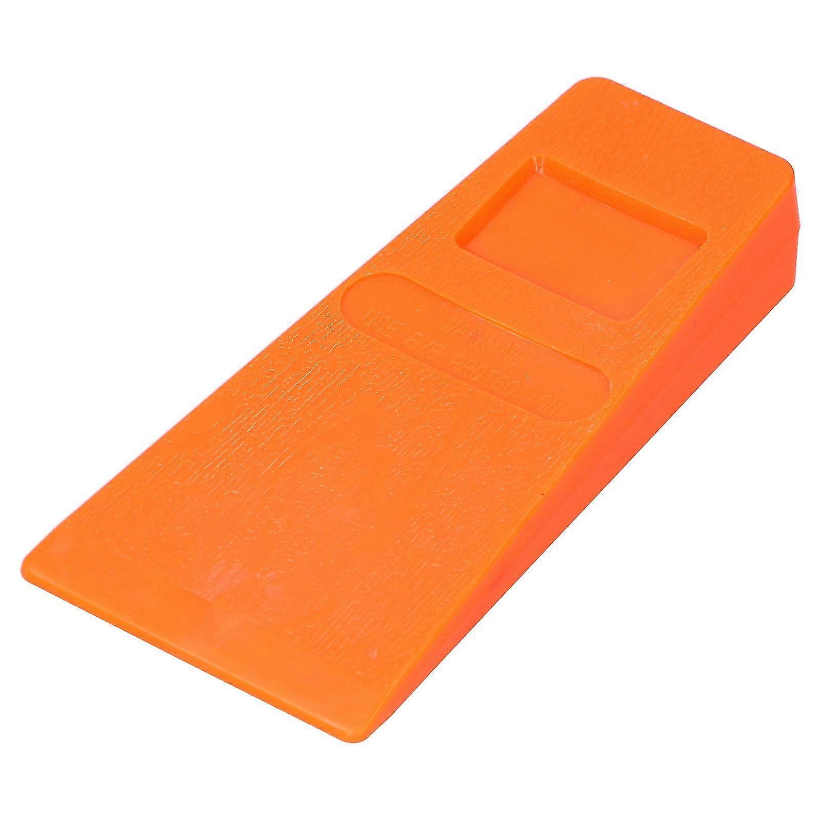 Professional Orange Logging Tree Cutting Wedge 5.5in - Woodworking Accessories