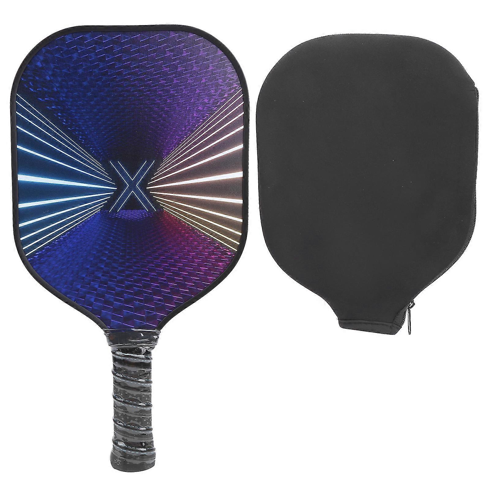Indoor Outdoor Training Portable Fiberglass Pickleball Paddle Racket with PP Core