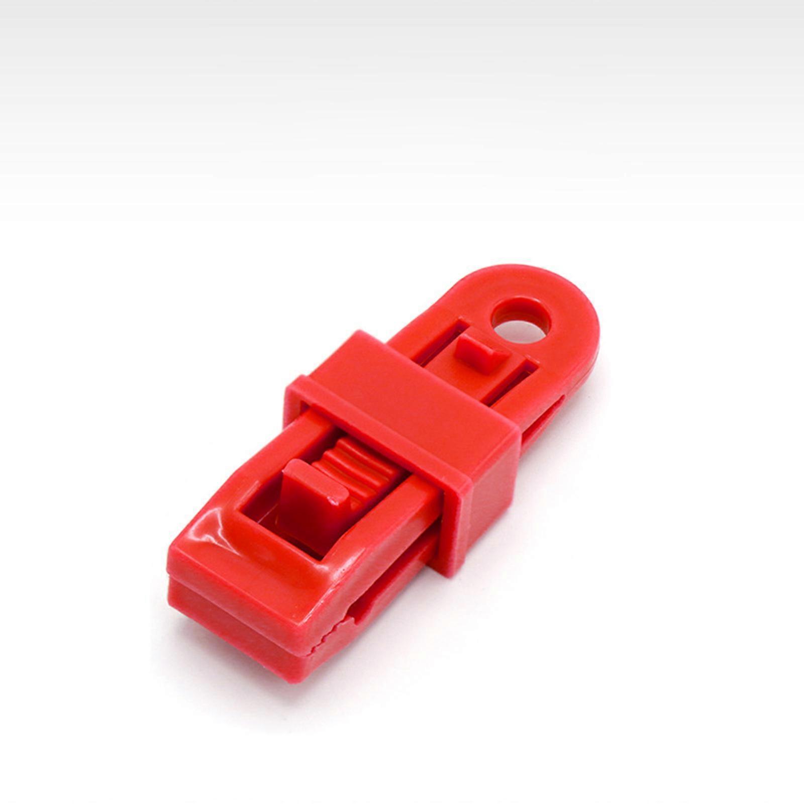 10pcs Outdoor Shark Clips Camping Canopy Tent Additional Pull Point Hooks Large Tent Clips Windproof Barb Clips