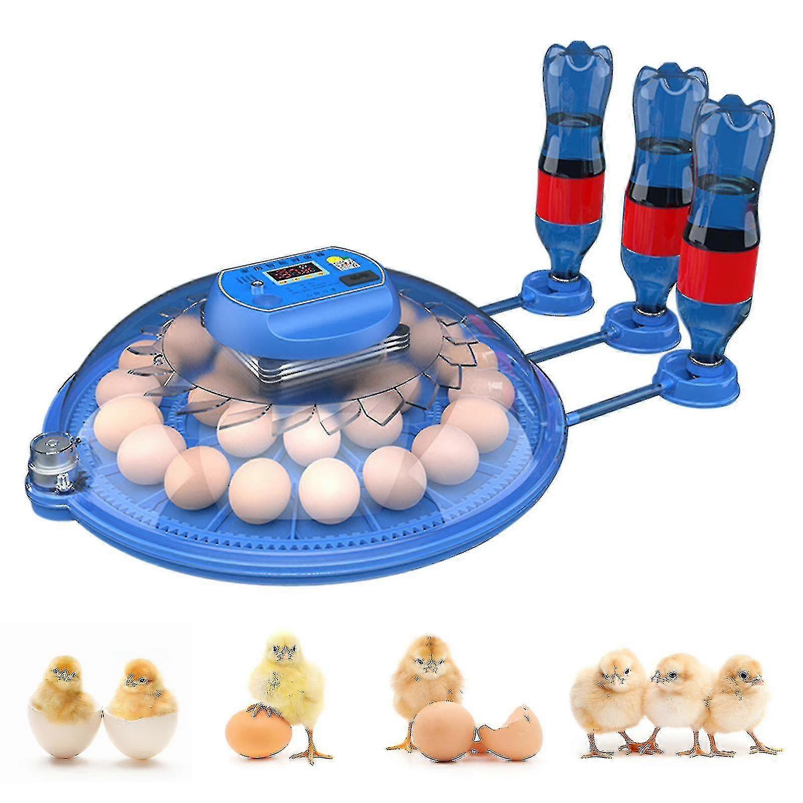 Eggs Incubator For Hatching Eggs With Double Egg Trays, Automatic Egg Turning And Water Adding, Egg Candler, Farm Poultry Egg Incubators For Hatching(