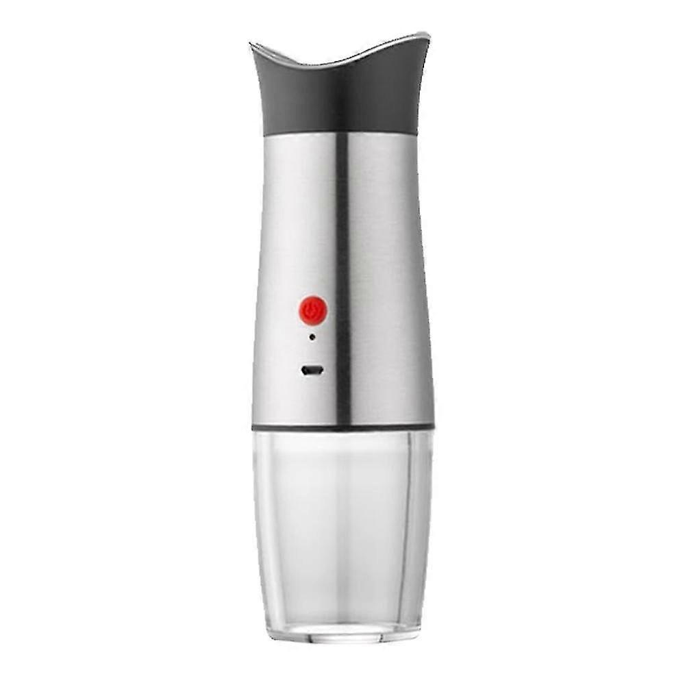 Gravity Electric Pepper Grinder-rechargable Automatic Salt Mill, Adjustable Coarseness,hand Operation