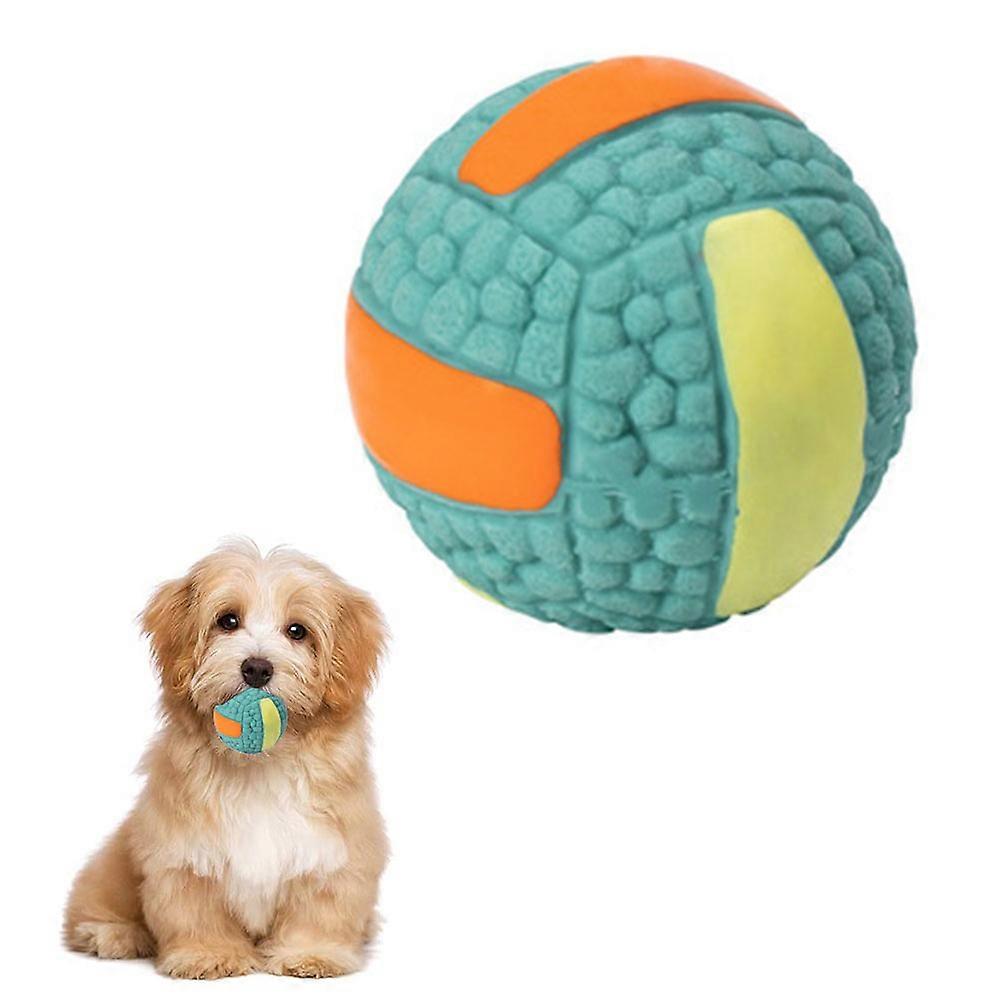 Rubber Dog Toy Balls for Small Medium Large Dogs Interactive Floating Bouncing Ball for Soft Chewer Water Sports Fetch and Play