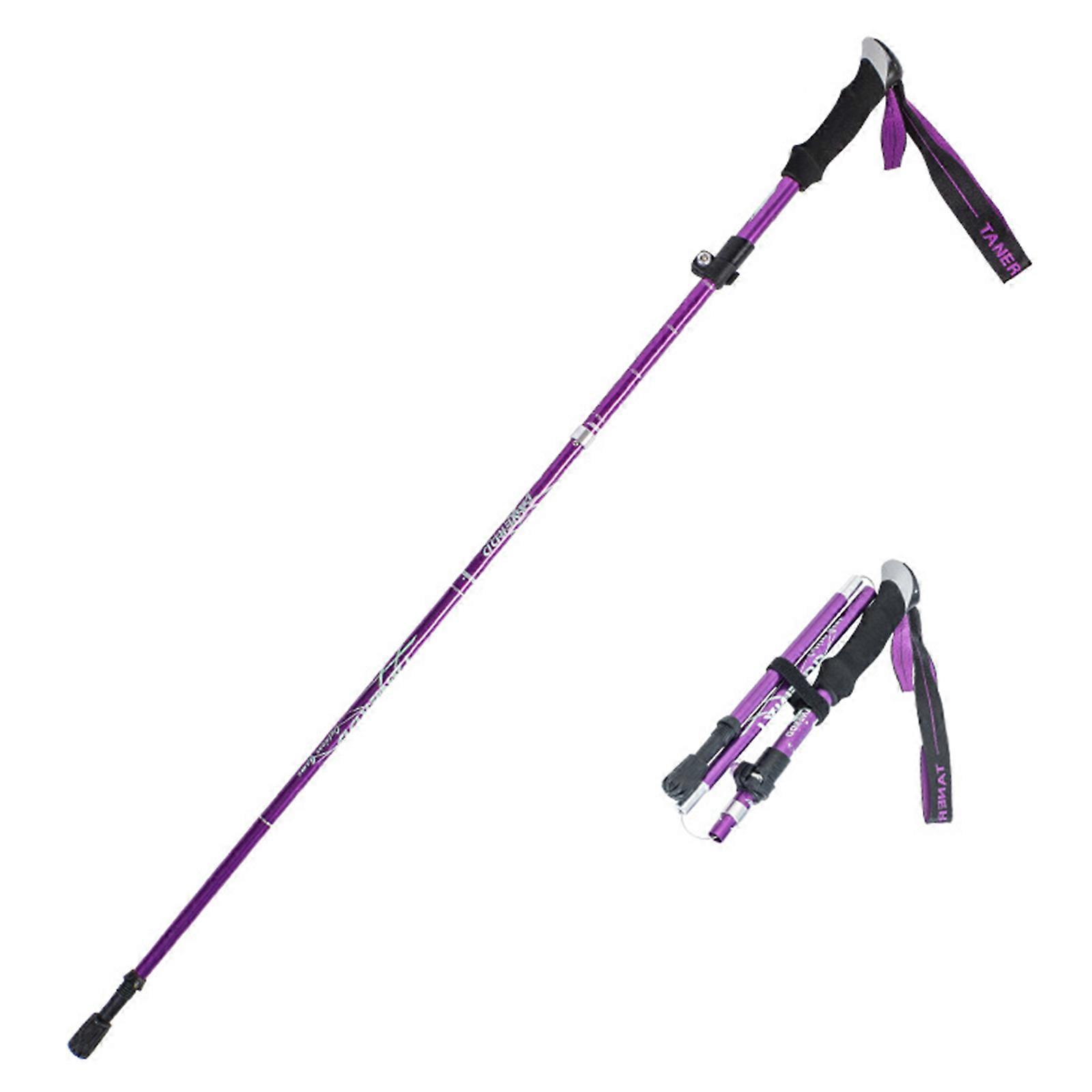 Walking Stick, Adjustable Folding Extendable Walking Cane, Lightweight Flexible