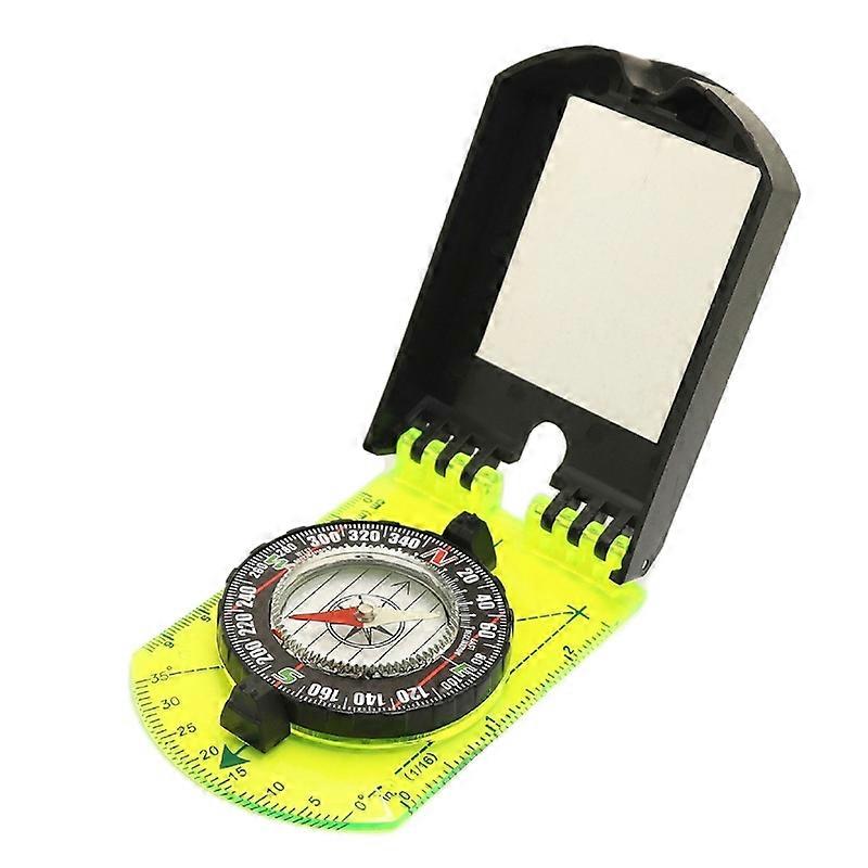 Accurate Pocket Compass, Small Compass Survival  Measuring Scale Map