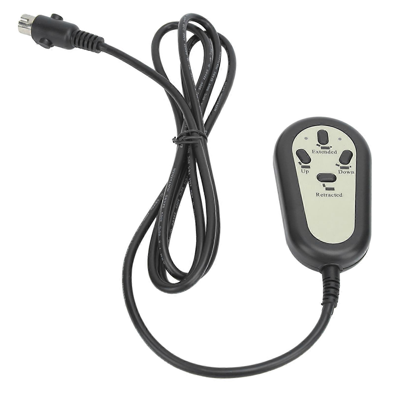 Elektrischer Liegesessel, Sofa, 4-Tasten-Fernbedienung, Handschalter-Controller für Liegesessel mit zwei Motoren (gerader Kopf)
