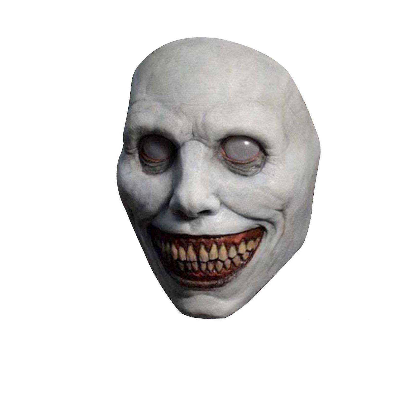 100% NEW Halloween Horror Mask Scary Mask Smiling Demons Cosplay Costume Mask Creepy Evil Latex Mask