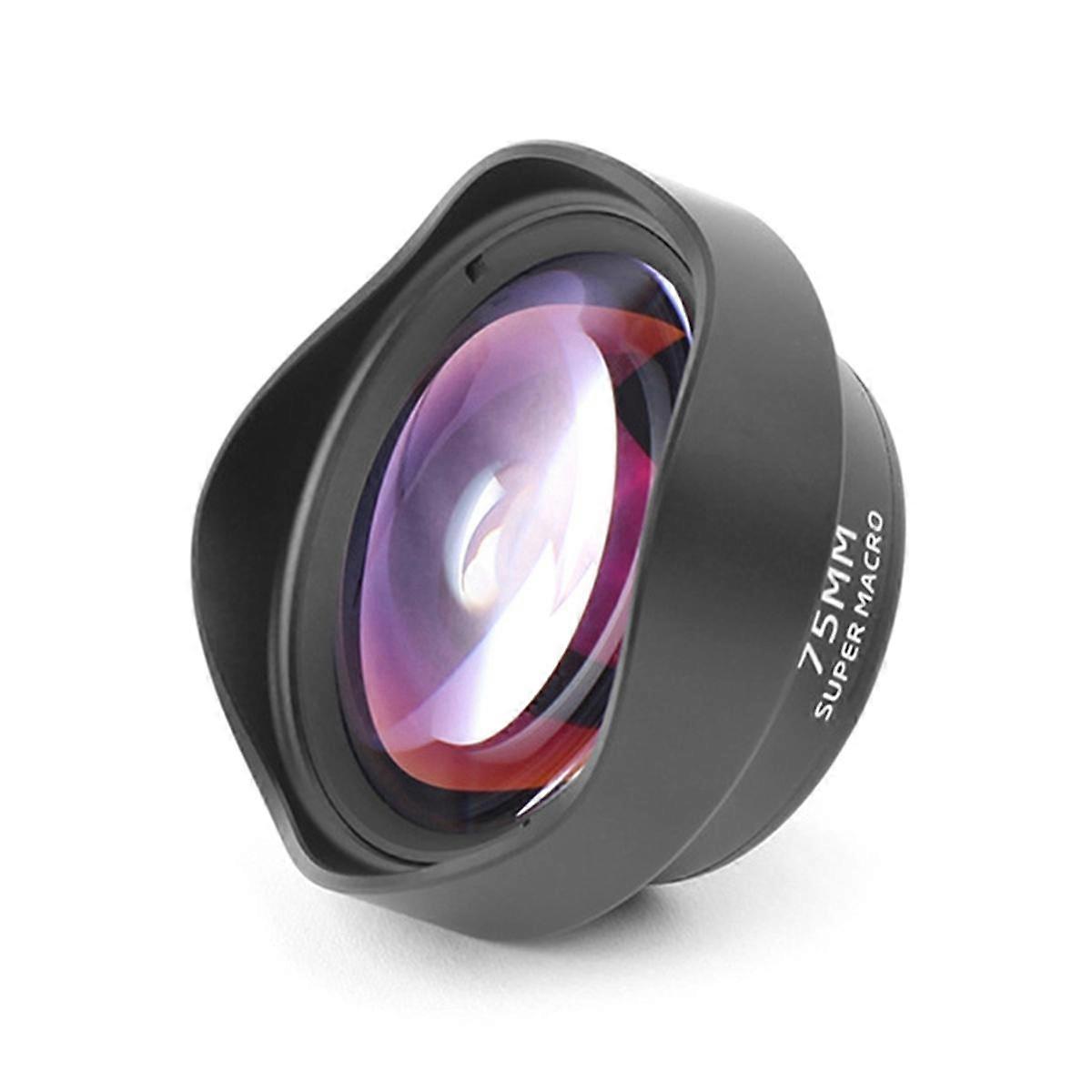 75mm Uniwersalny obiektyw do telefonu makro Profesjonalny klips do obiektywu aparatu do 15, 14, S20 Plus, ,