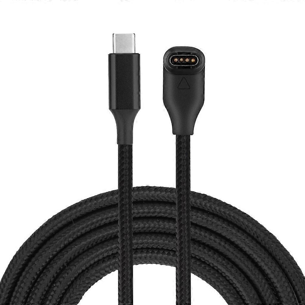 usb vævet opladningskabel dock base oplader adapter ledning til fenix7 / 7s / 7x / 6/5 / 5x