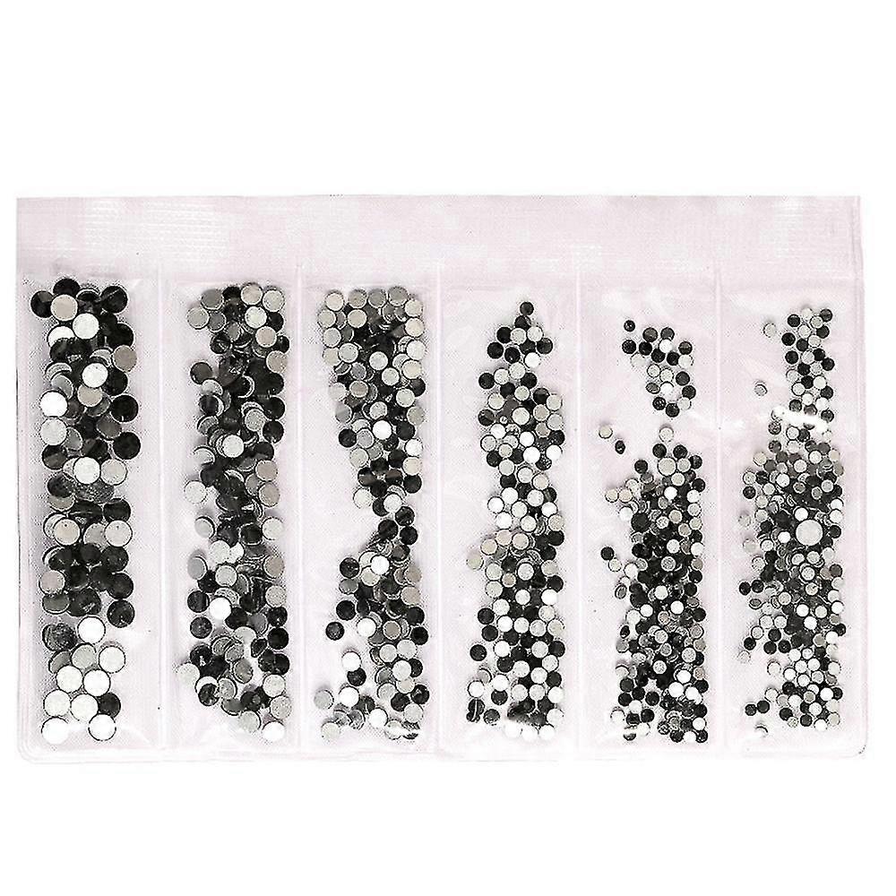 Mix Size Flatback Glass Crystal Rhinestones