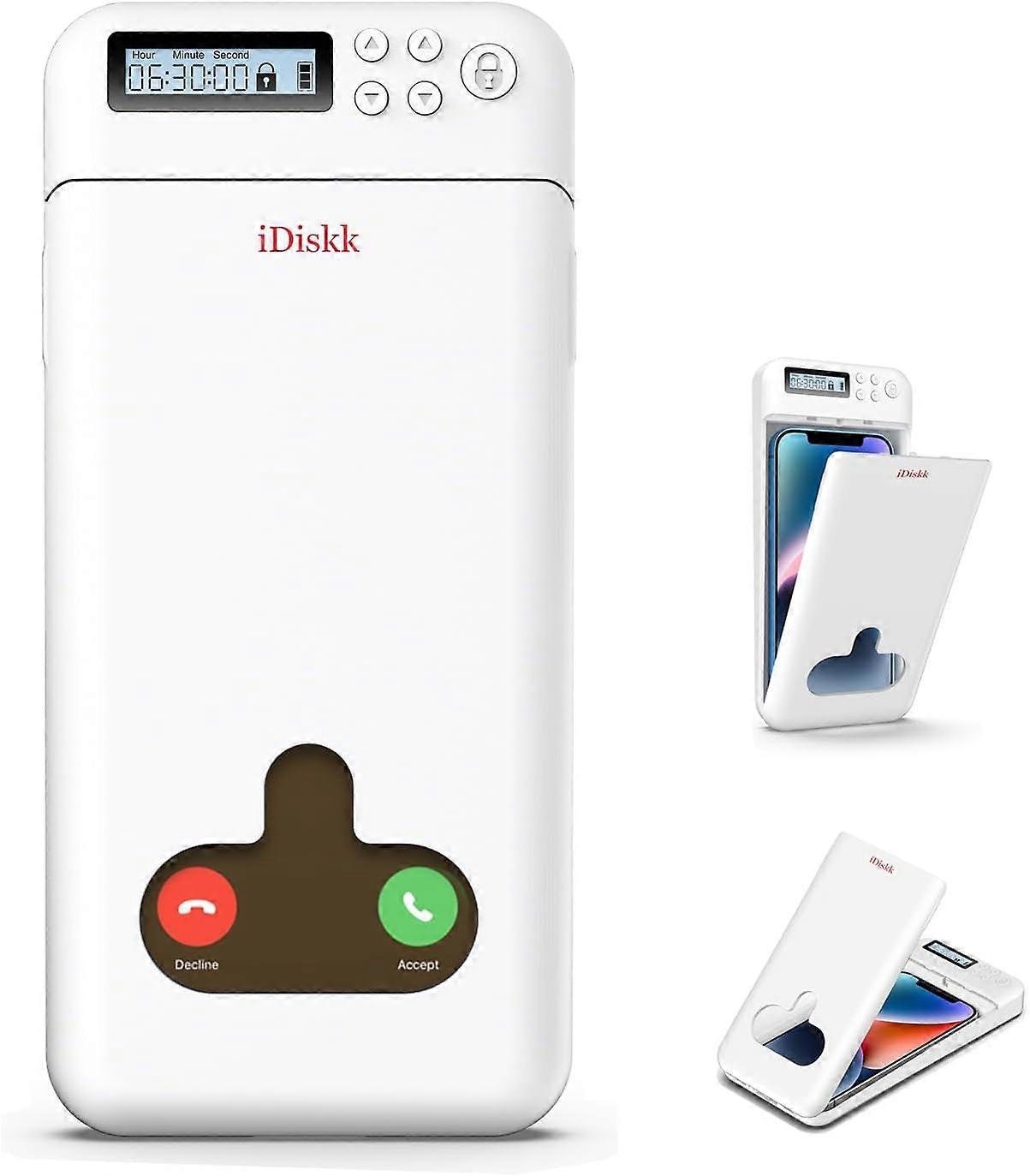 IDiskk phone lock box with timer, suitable for Android iPhone timing lock box