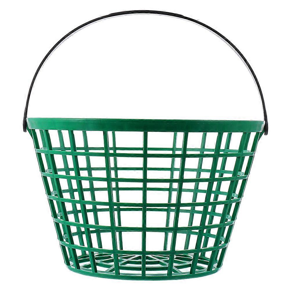 Bolas de Golfe Container Plástico Mini Bolas Cesta de Coleta Cesta Balde de plástico com alça de transporte